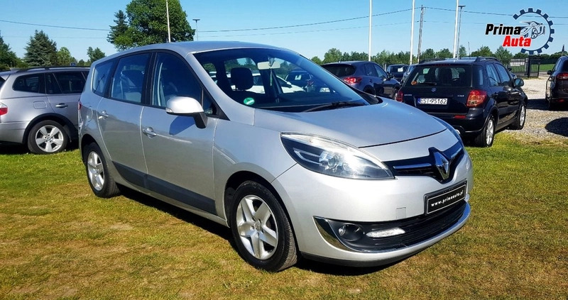 Renault Grand Scenic cena 33900 przebieg: 76298, rok produkcji 2013 z Międzychód małe 407